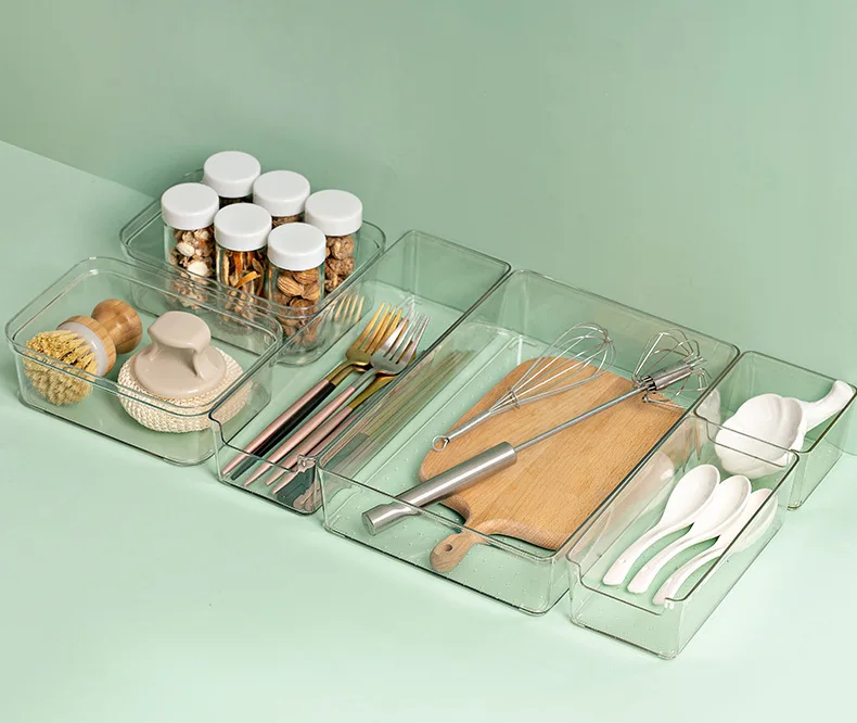 Boîtes de Rangement Transparentes