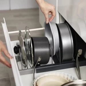 Support Extensible Tiroir Cuisine Inox