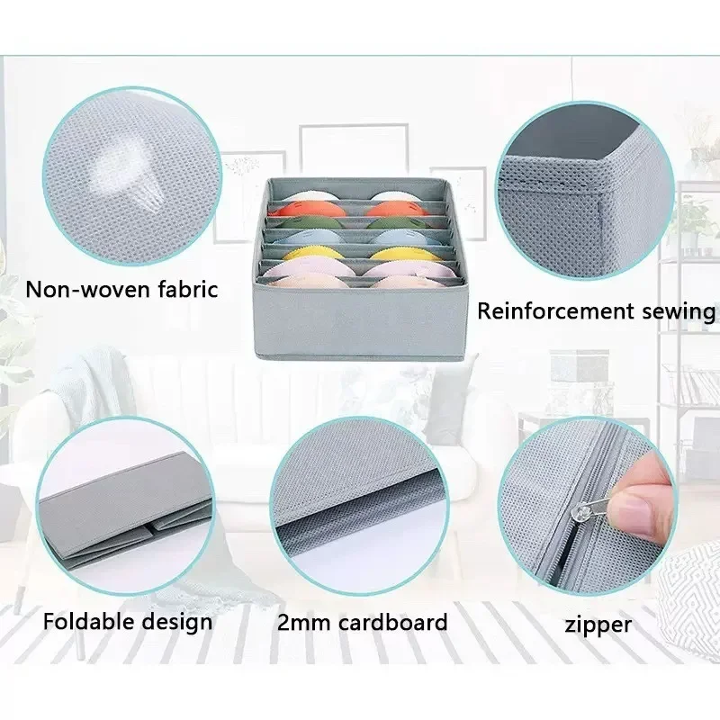 Boîte Rangement Pliable Vêtements – Image 3